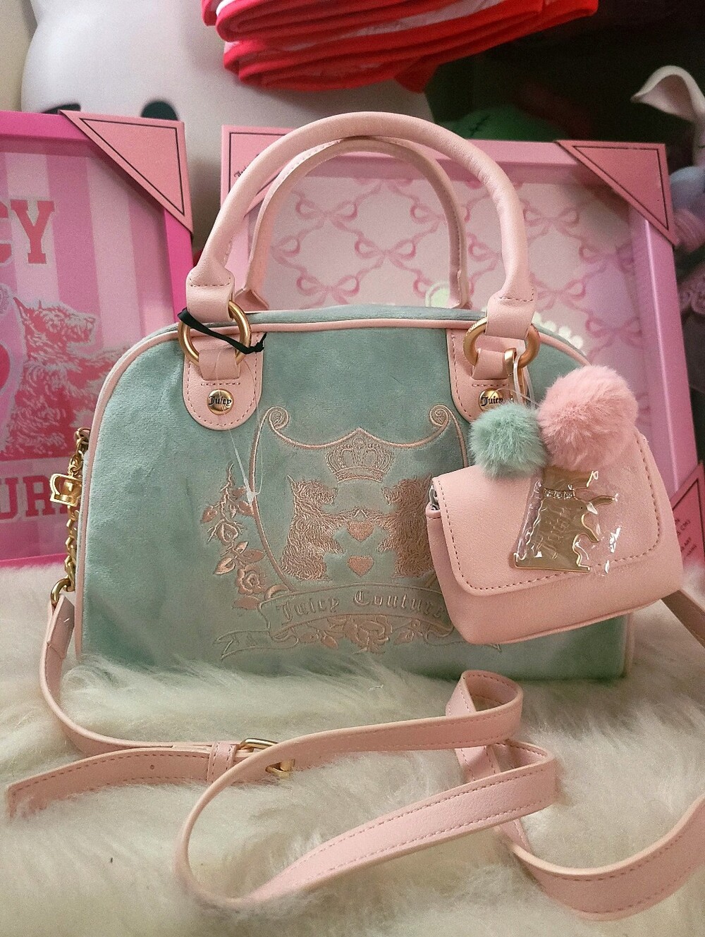 Juicy Couture Scottie Dogs Satchel 💕
